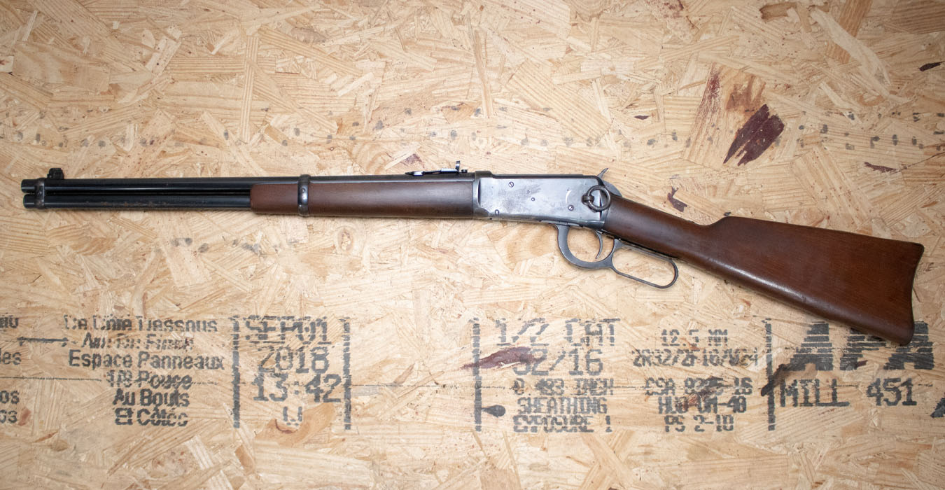 WINCHESTER FIREARMS 1894 38-55 Win Police Trade-In Lever-Action Rifle