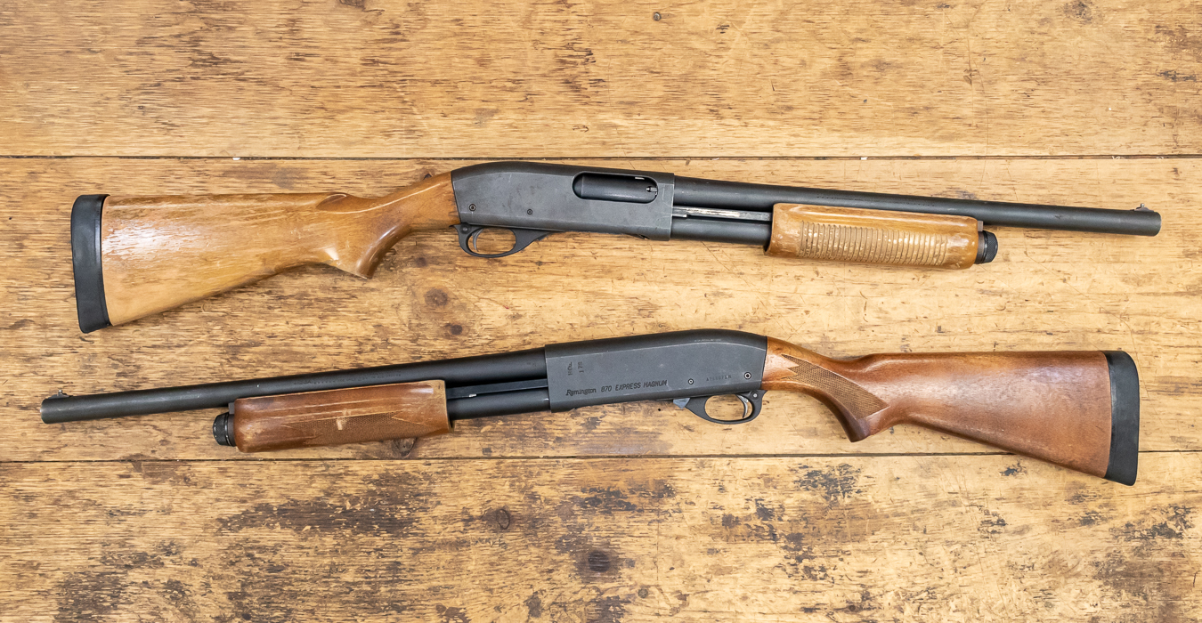 Remington 870 Express Magnum 12 Gauge Police Trade-in Shotguns 