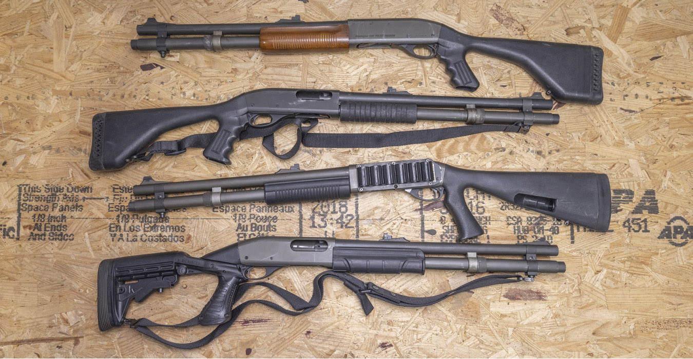 Remington 870 Police Magnum 12 Gauge Police Trade-In Shotguns with 18 ...