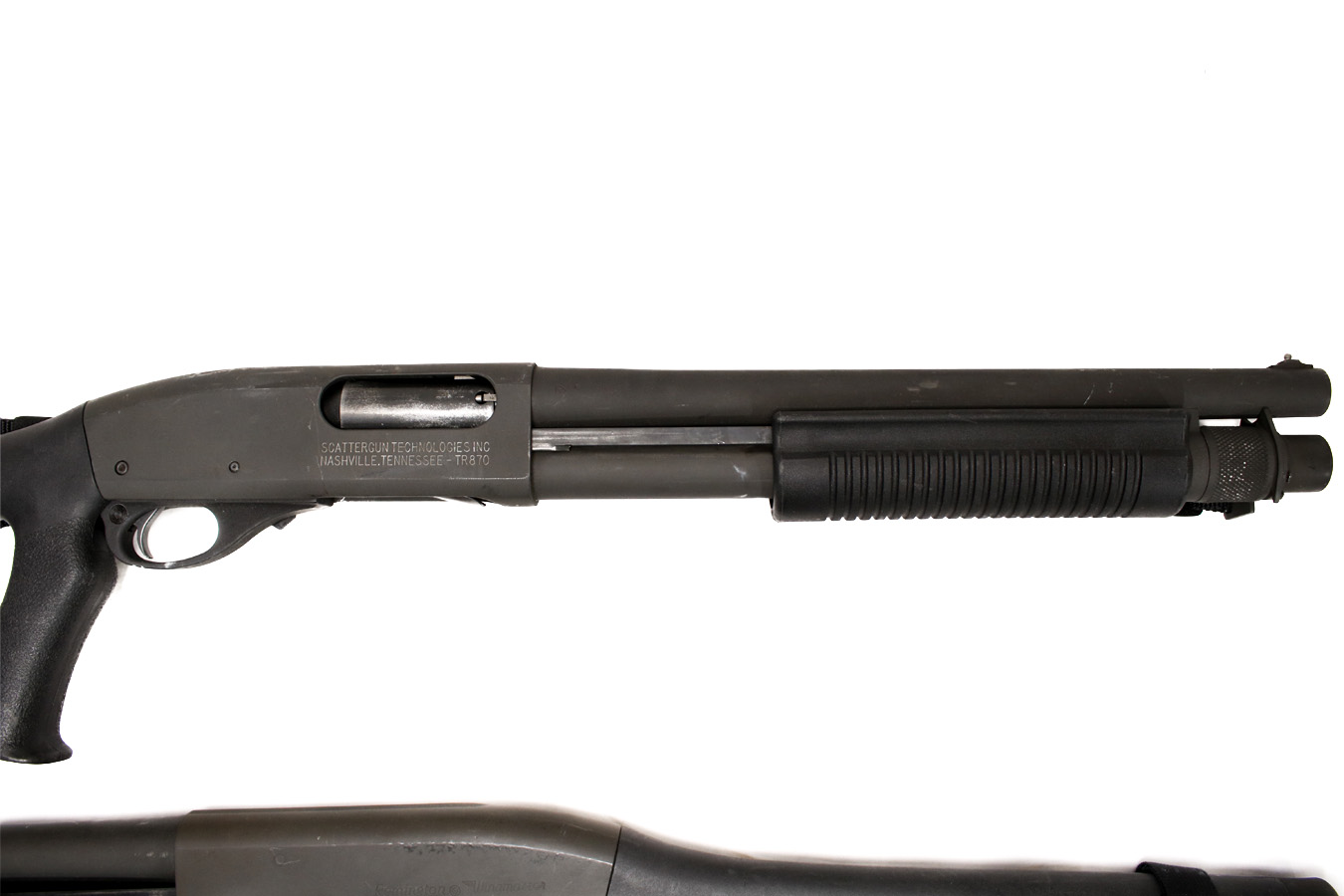 REMINGTON/SCATTERGUN TECH 870 Wingmaster 12 Gauge Police Trade-In Pump Action Shotguns with 14 Inch Barrel and Ghost Sight