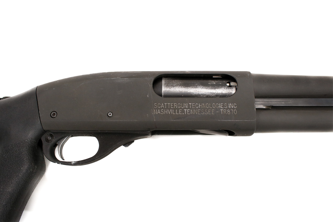 REMINGTON/SCATTERGUN TECH 870 Wingmaster 12 Gauge Police Trade-In Pump Action Shotguns with 14 Inch Barrel and Ghost Sight