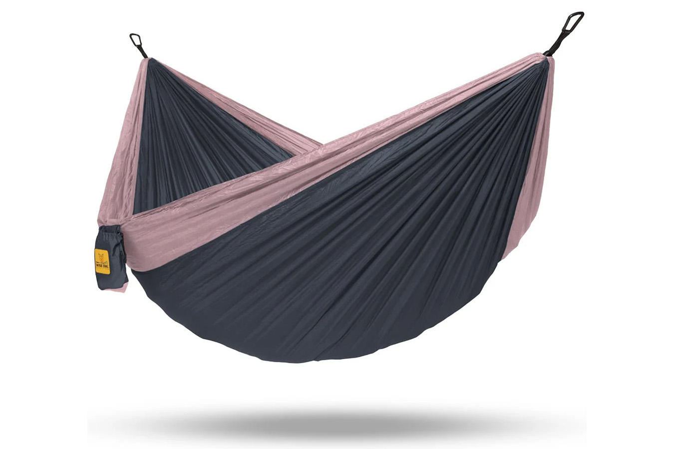 WISE OWL OUTFITTERS 2-Person Indoor/Outdoor Camping Hammock with Tree Straps