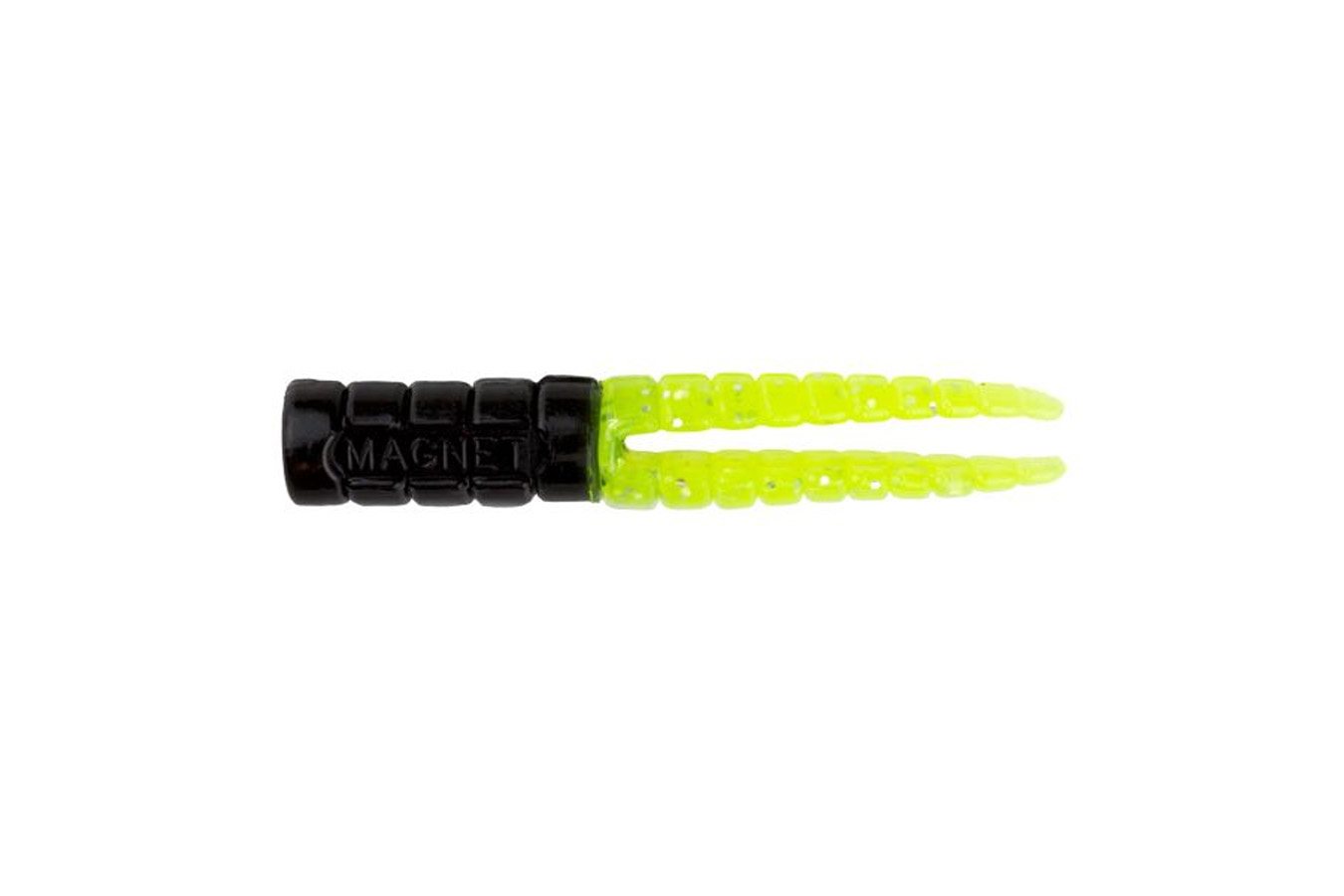 CRAPPIE MAGNET 15 Piece Body Pack - Black - Chartruese Flash