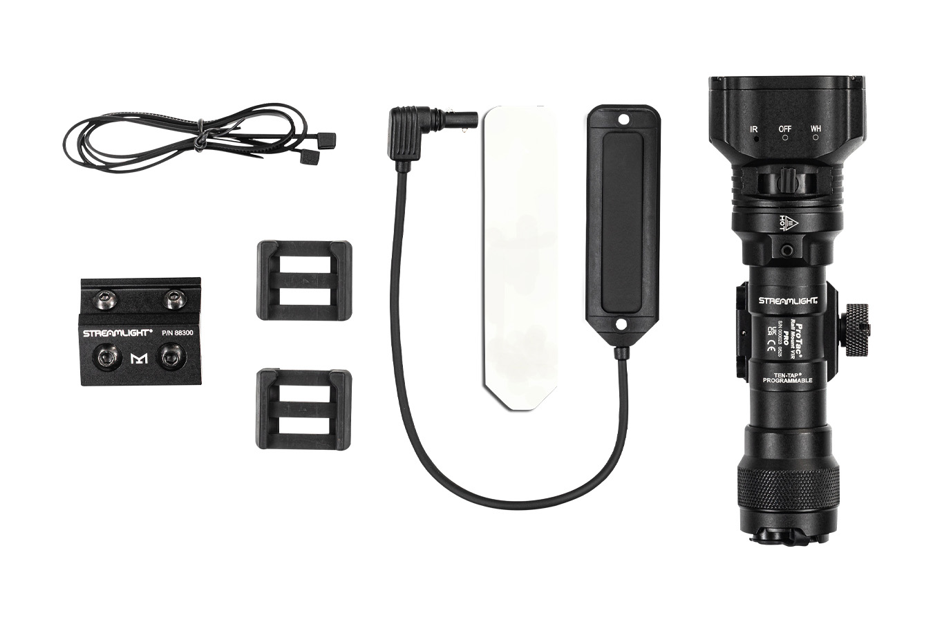 STREAMLIGHT Protac Rail Mount VIR Pro White and IR Long Gun Light