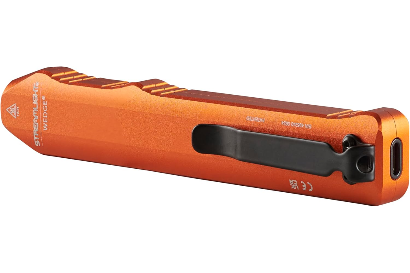 STREAMLIGHT Wedge Slim Everyday Carry Flashlight - Orange