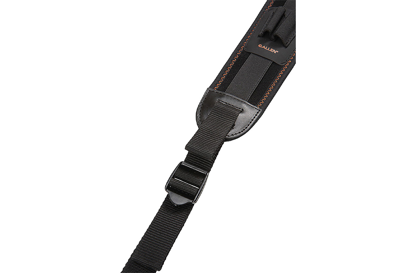 ALLEN COMPANY Denali Rifle Sling w/Swivels Black Neoprene w/Slip-Proof Sharkskin Back