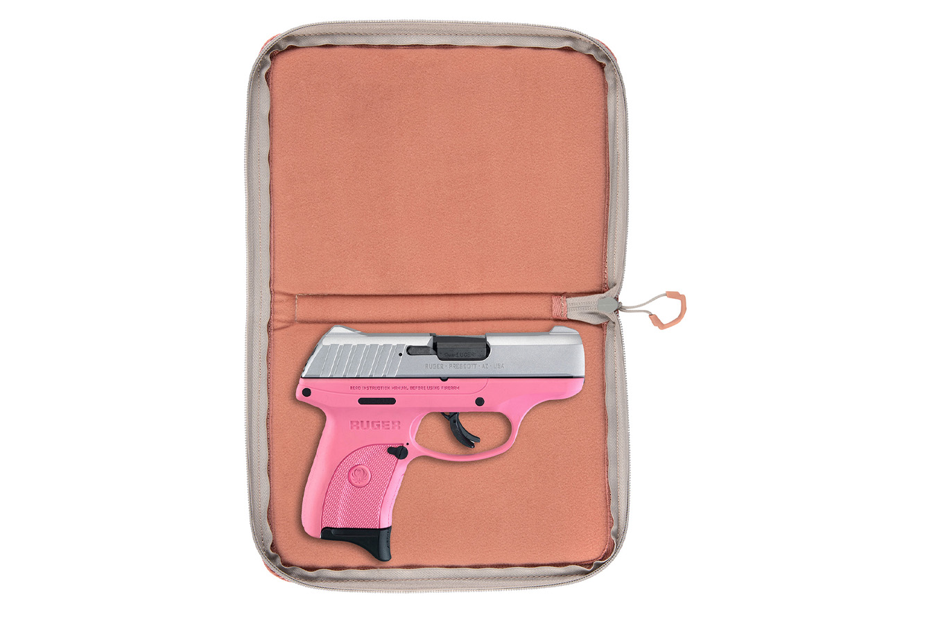 ALLEN COMPANY Girls with Guns Roses Are Gold Gray w/Rose Gold Accents Polyester Holds Handgun