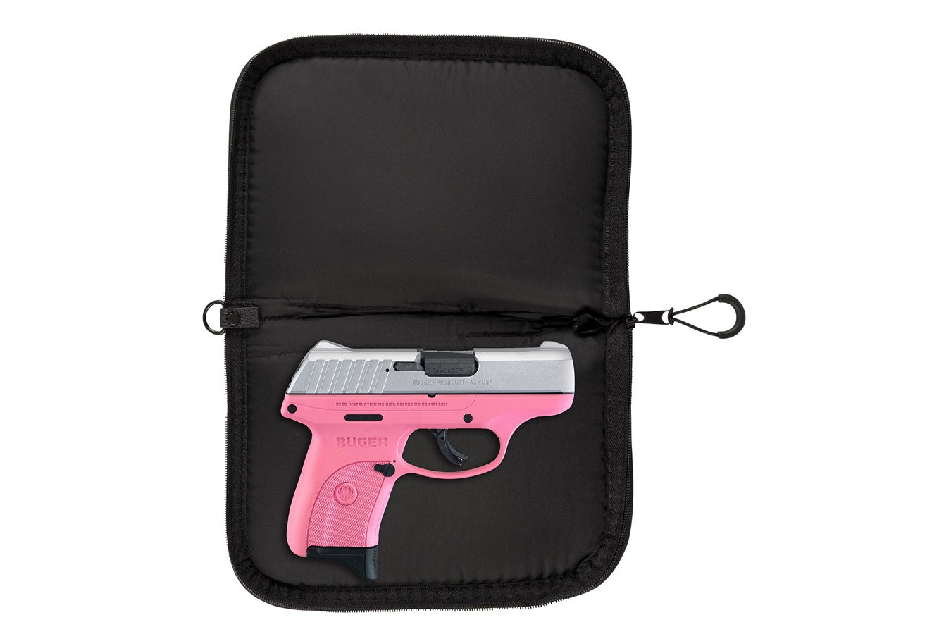 ALLEN COMPANY Girls with Guns Love Black w/Pink Love Graphic Polyester Holds Handgun