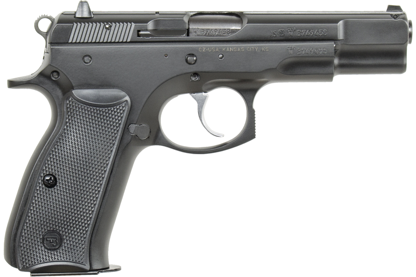 CZ 75B 9mm Black DA/SA Semi-Automatic Pistol