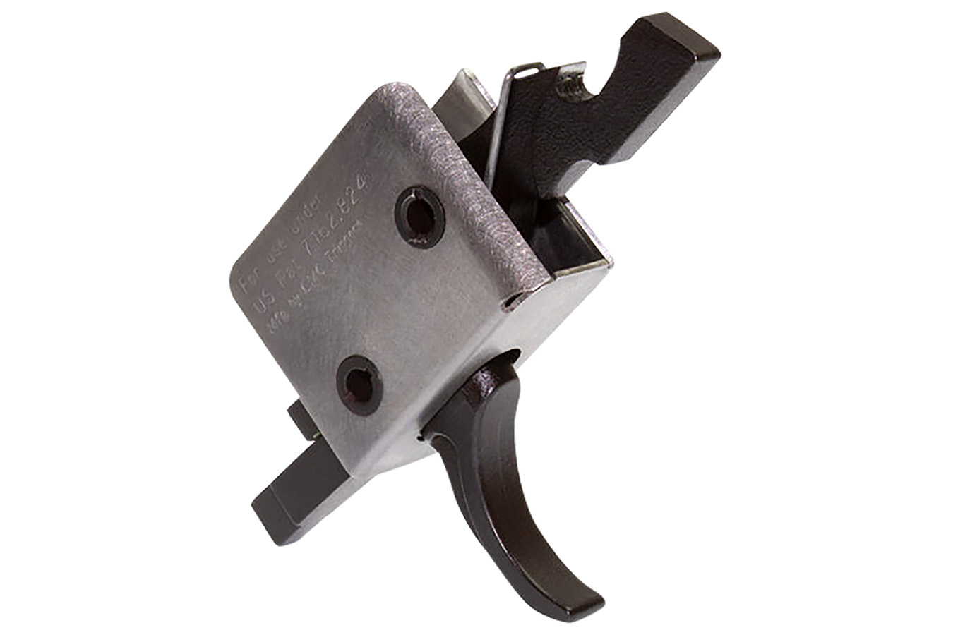 CMC TRIGGERS Drop-In Single-Stage Curved Trigger w/ 3-3.50 lbs Draw Weight & Black Finish