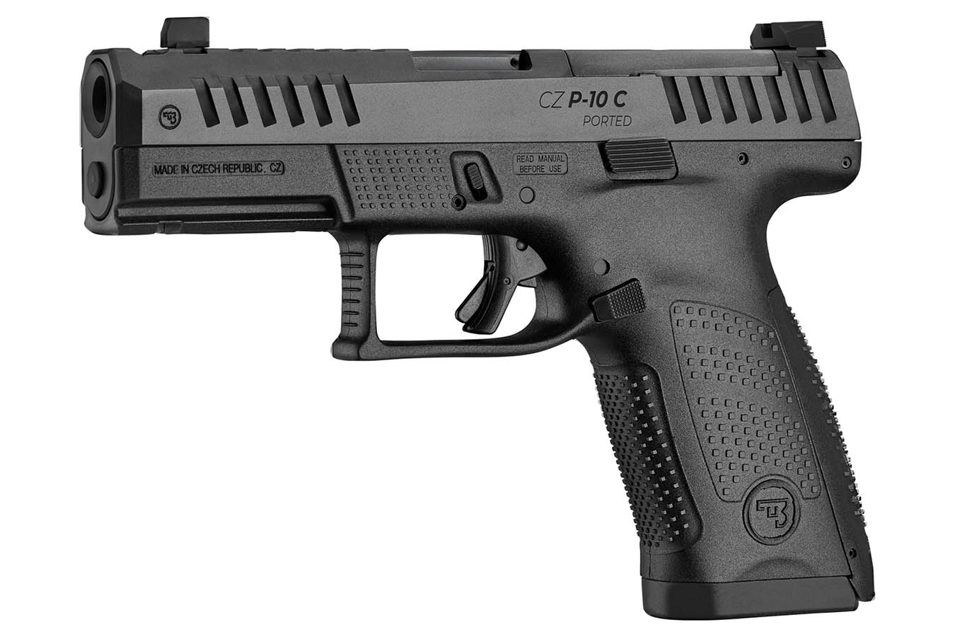 CZ P10C OR Ported 9mm Semi-Auto Pistol