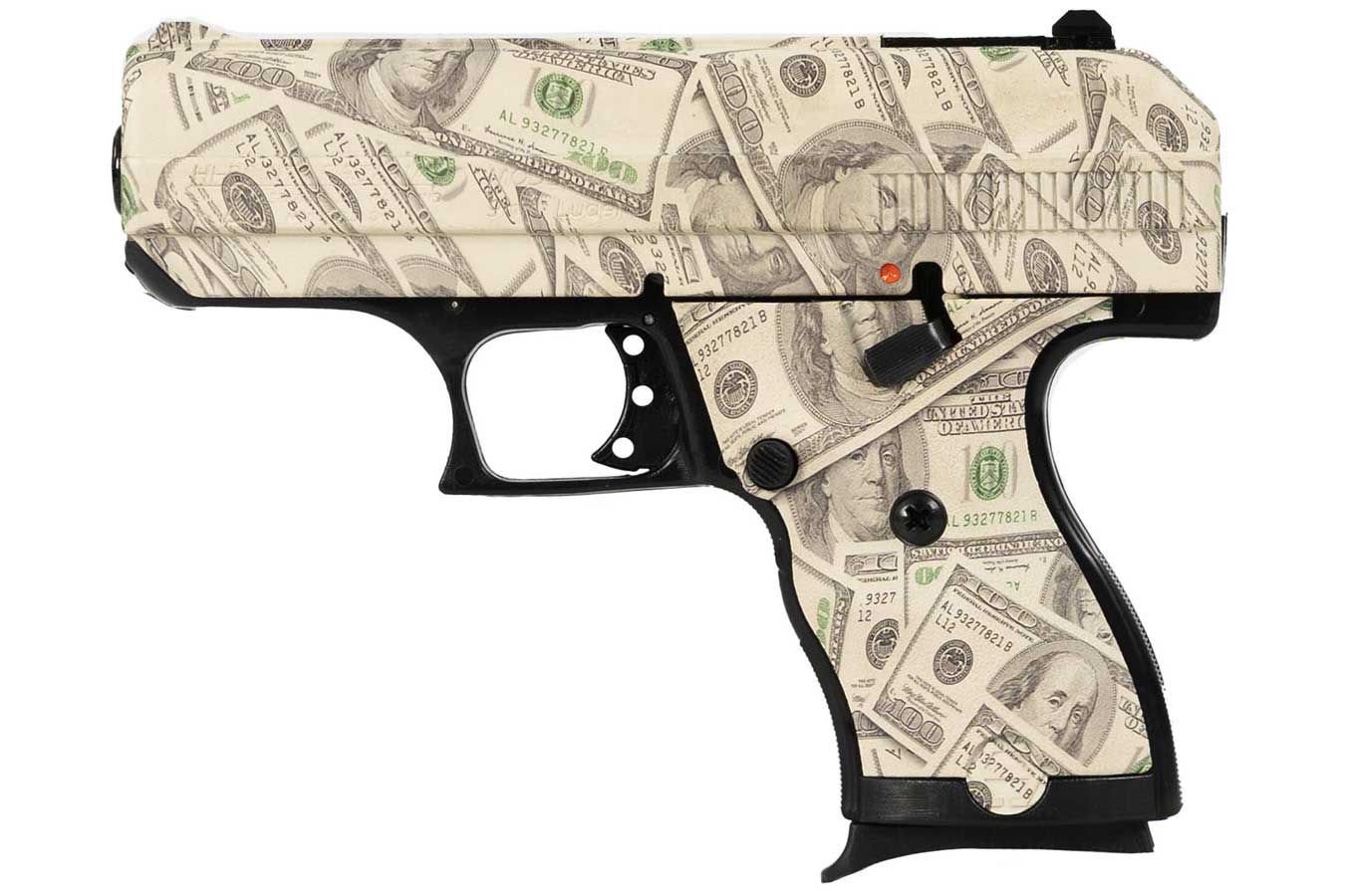 HI POINT C9 9mm with Hundred Dollar ($100) Bill Finish