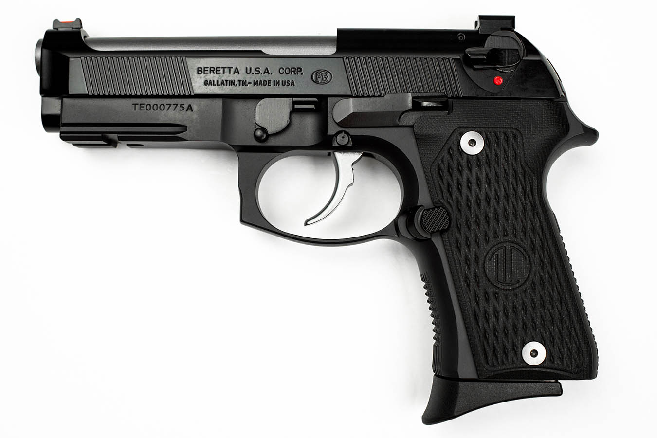 BERETTA 92G Elite LTT Compact 9mm DA/SA Pistol with Ambidextrous Decocker