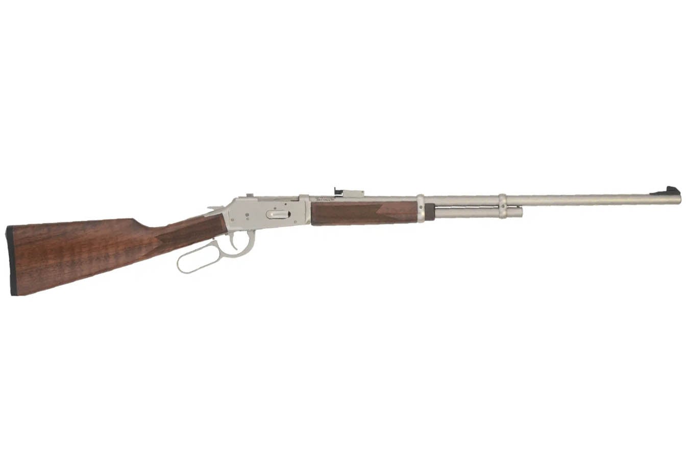 TRISTAR LR94 410-Bore Lever-Action Shotgun w/ Nickel Finish and Wood Stock