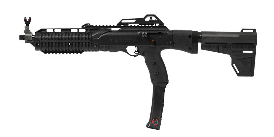 HI POINT 995P 9mm Pistol with Threaded Barrel, Brace, and Two 20 Round Redball Magazines
