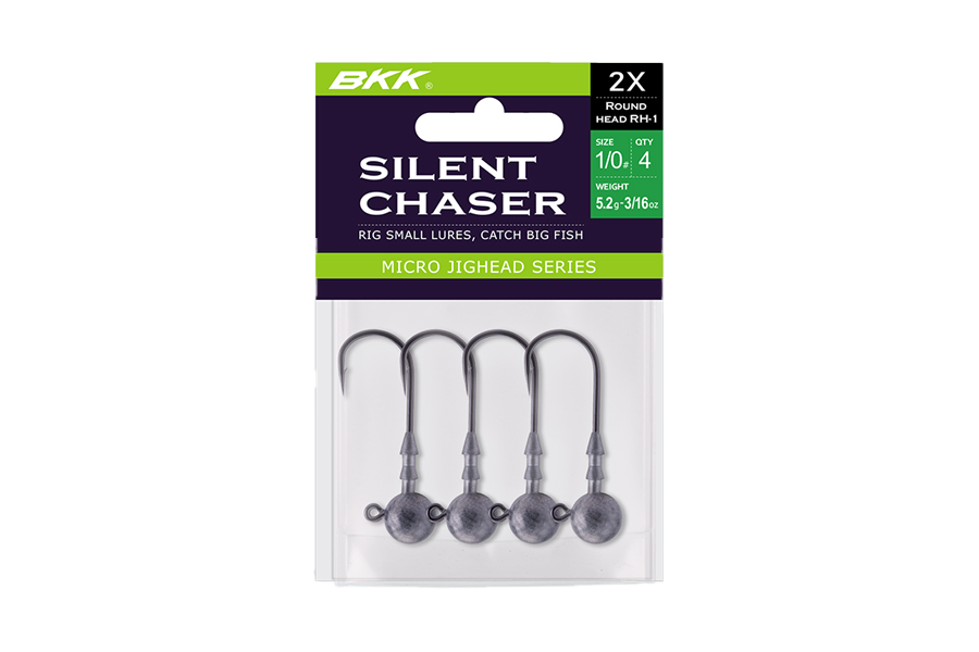 BKK Silent Chaser Micro Jighead Series – Round-Head