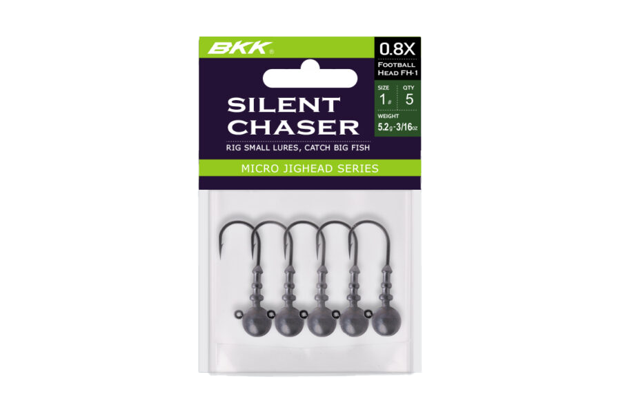 BKK Silent Chaser Micro Jighead Series – Football-Head