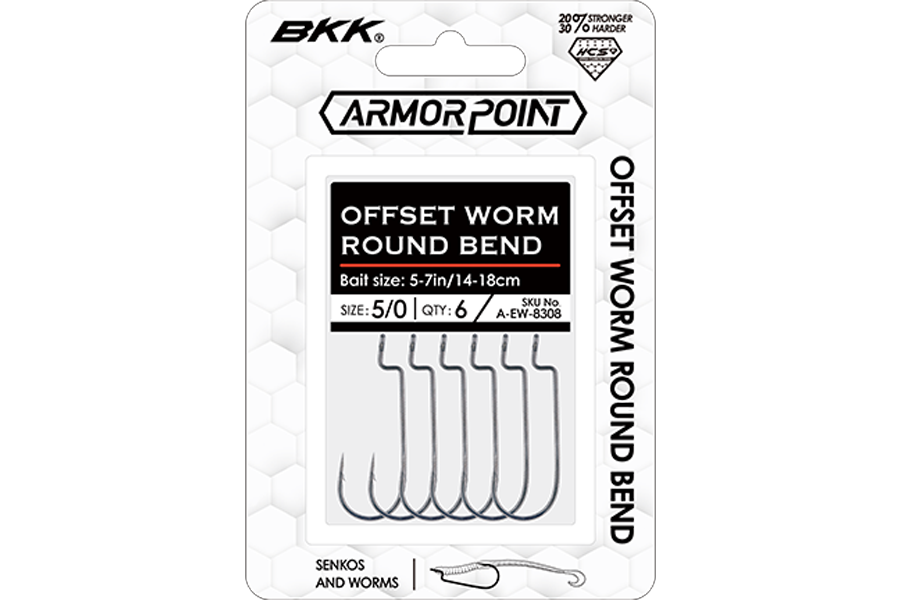 BKK Armor-Point Offset Worm Round Bend