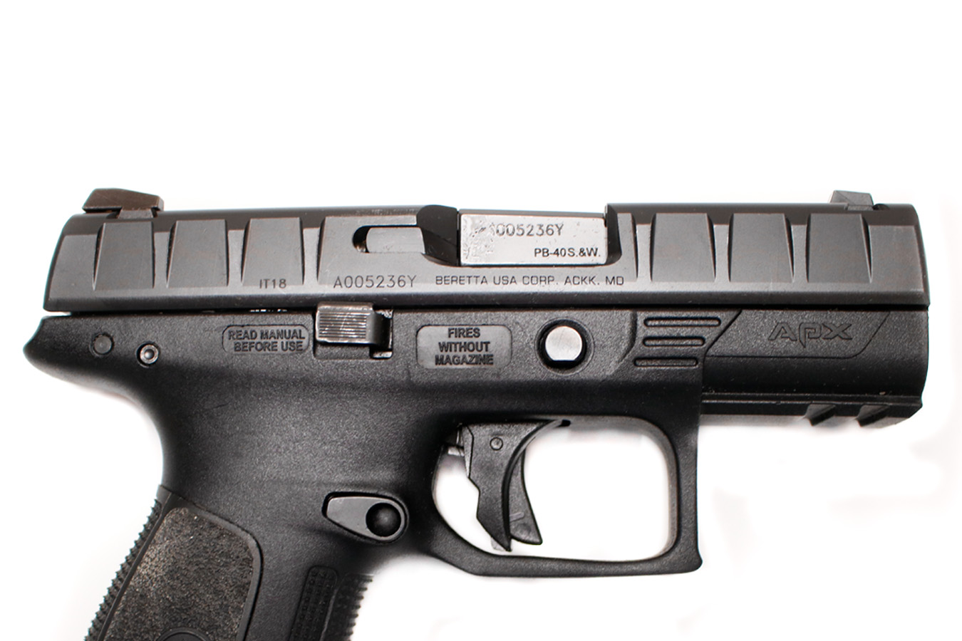 BERETTA APX 40 S&W Police Trade-In Pistol