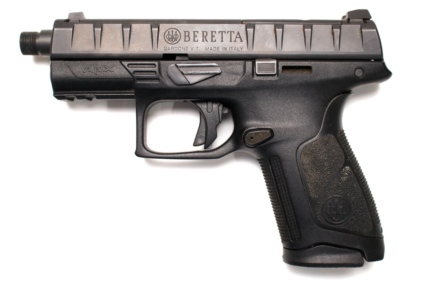 BERETTA APX 9mm Optic Ready Police Trade-In Pistol with Threaded Barrel