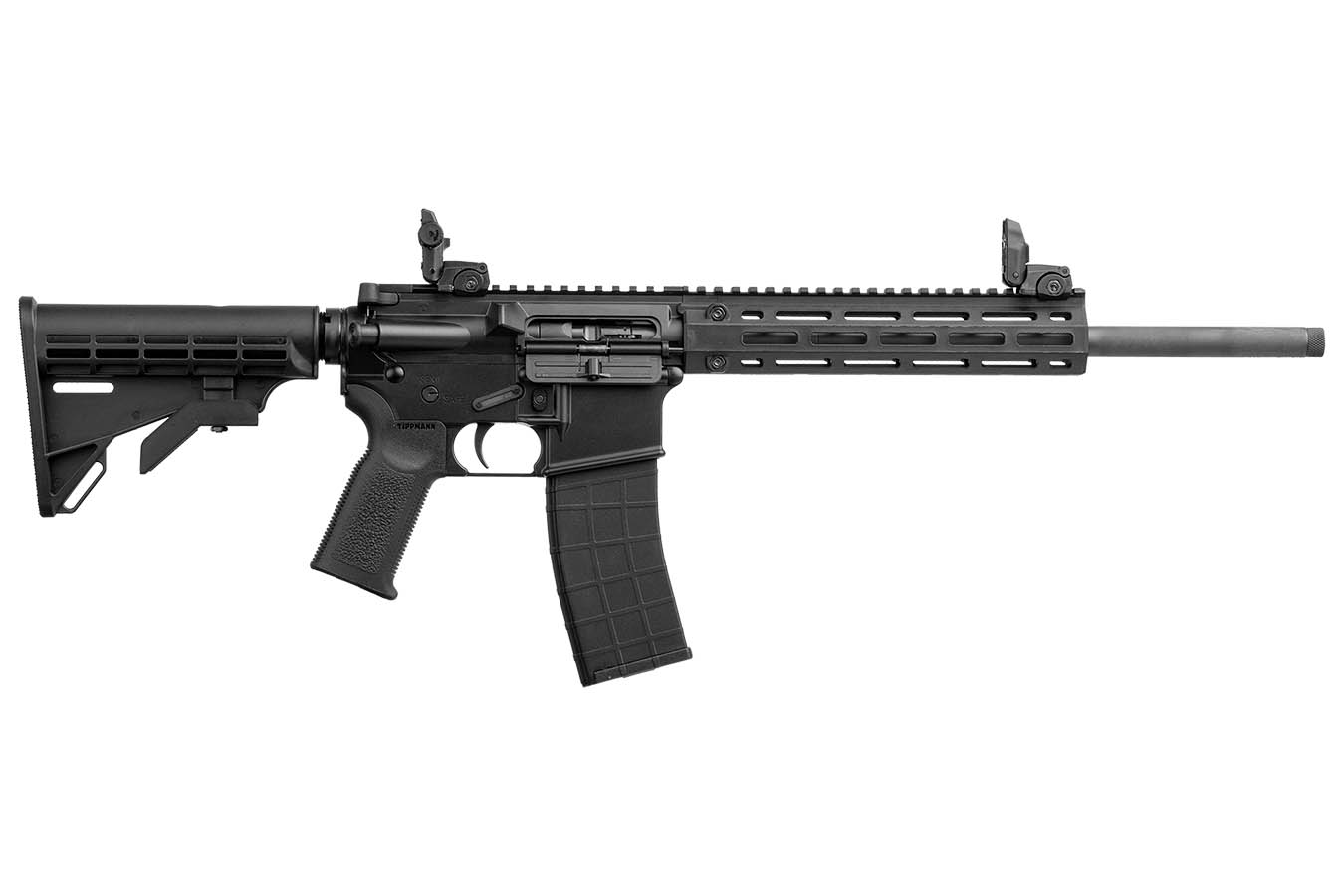 TIPPMANN M4-22 LTE MSR 22LR Semi-Auto Rimfire Rifle with Flip-Up Sights