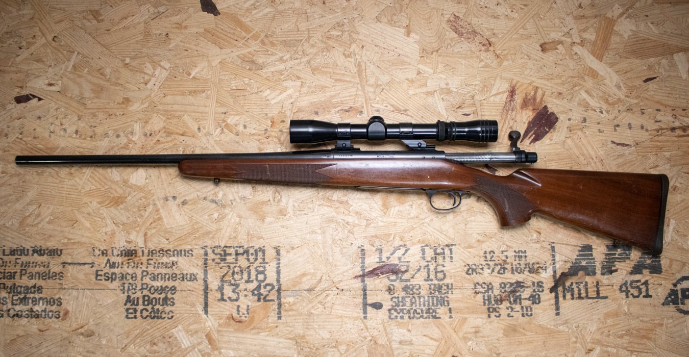 REMINGTON 700 270 Win Police Trade-In Rifle with Redfield Widefield Scope