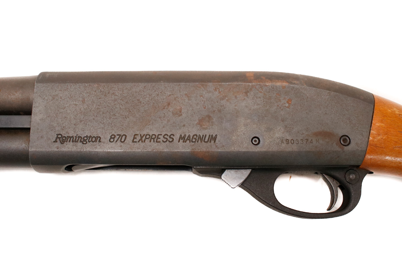 REMINGTON 870 Express Magnum 12 Gauge Police Trade-in Pump-Action Shotgun