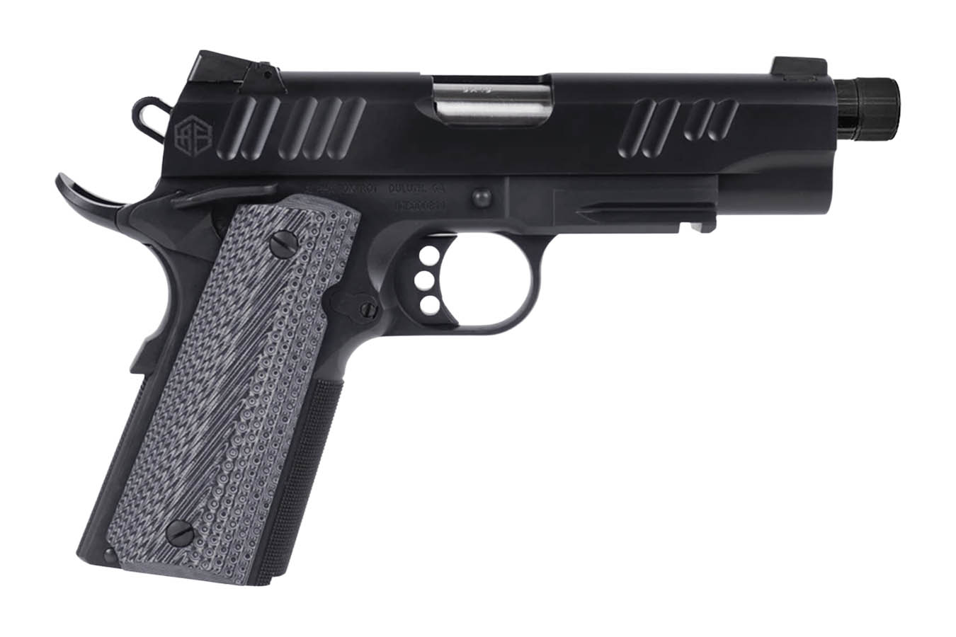 ALPHA FOXTROT AF1911 QPQ 9mm 70 Series 9mm Semi-Auto Pistol with Threaded Barrel