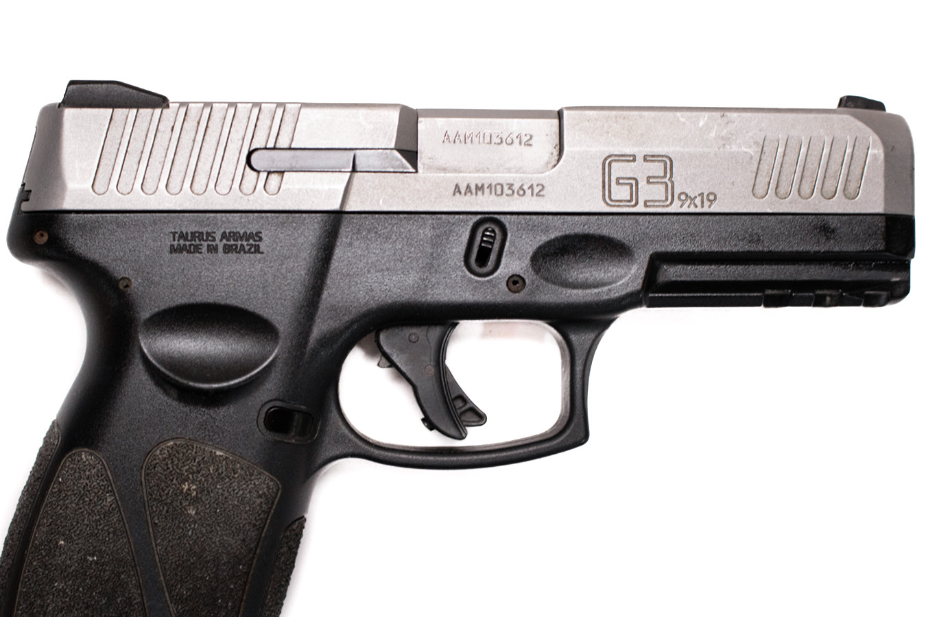 TAURUS G3 9mm Police Trade-In Pistol with Stainless Slide