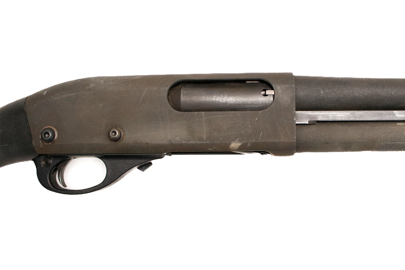 REMINGTON 870 Police Magnum 12 Gauge Police Trade-in Shotgun with 18 Inch Barrel and Light