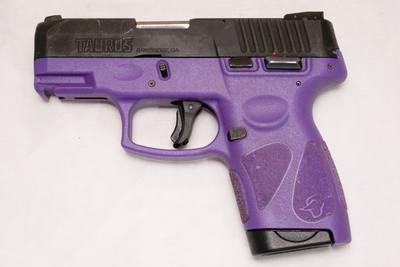 TAURUS G2S 9mm Police Trade-In Pistol with Purple Frame