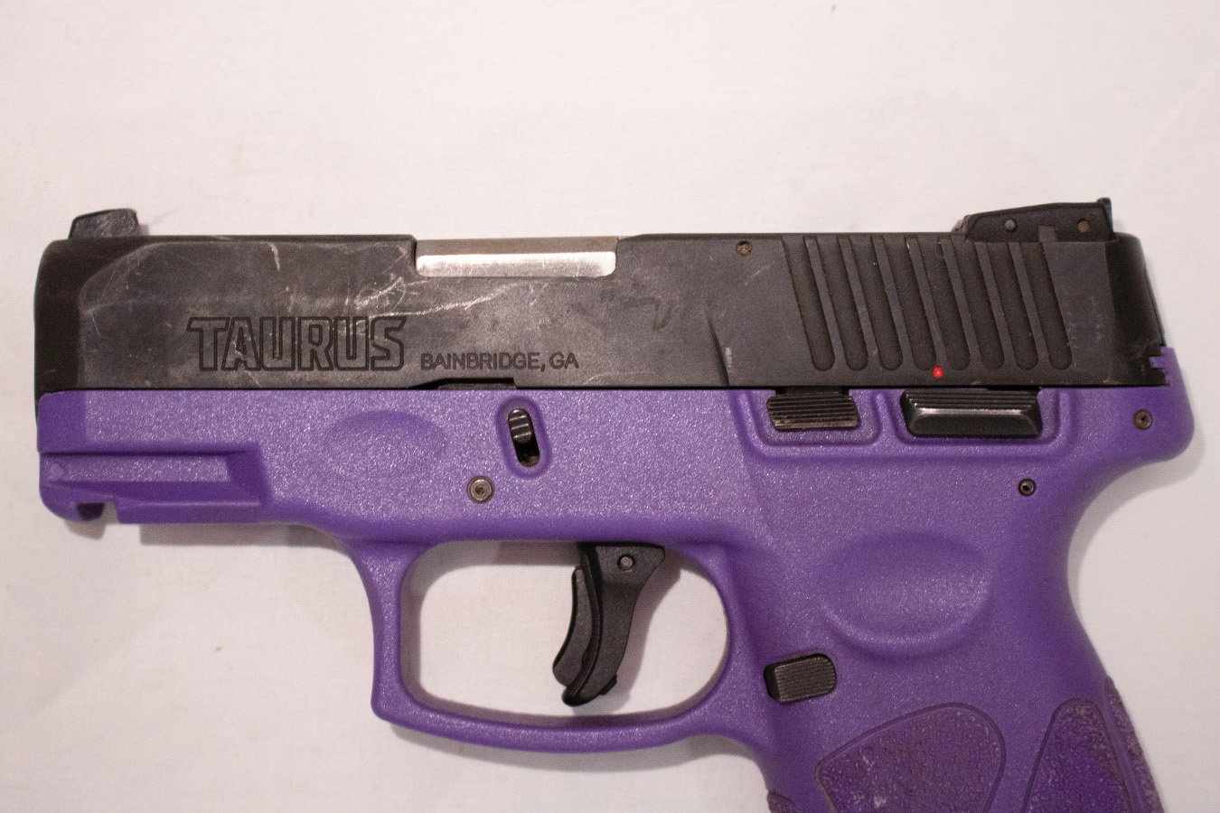 TAURUS G2S 9mm Police Trade-In Pistol with Purple Frame