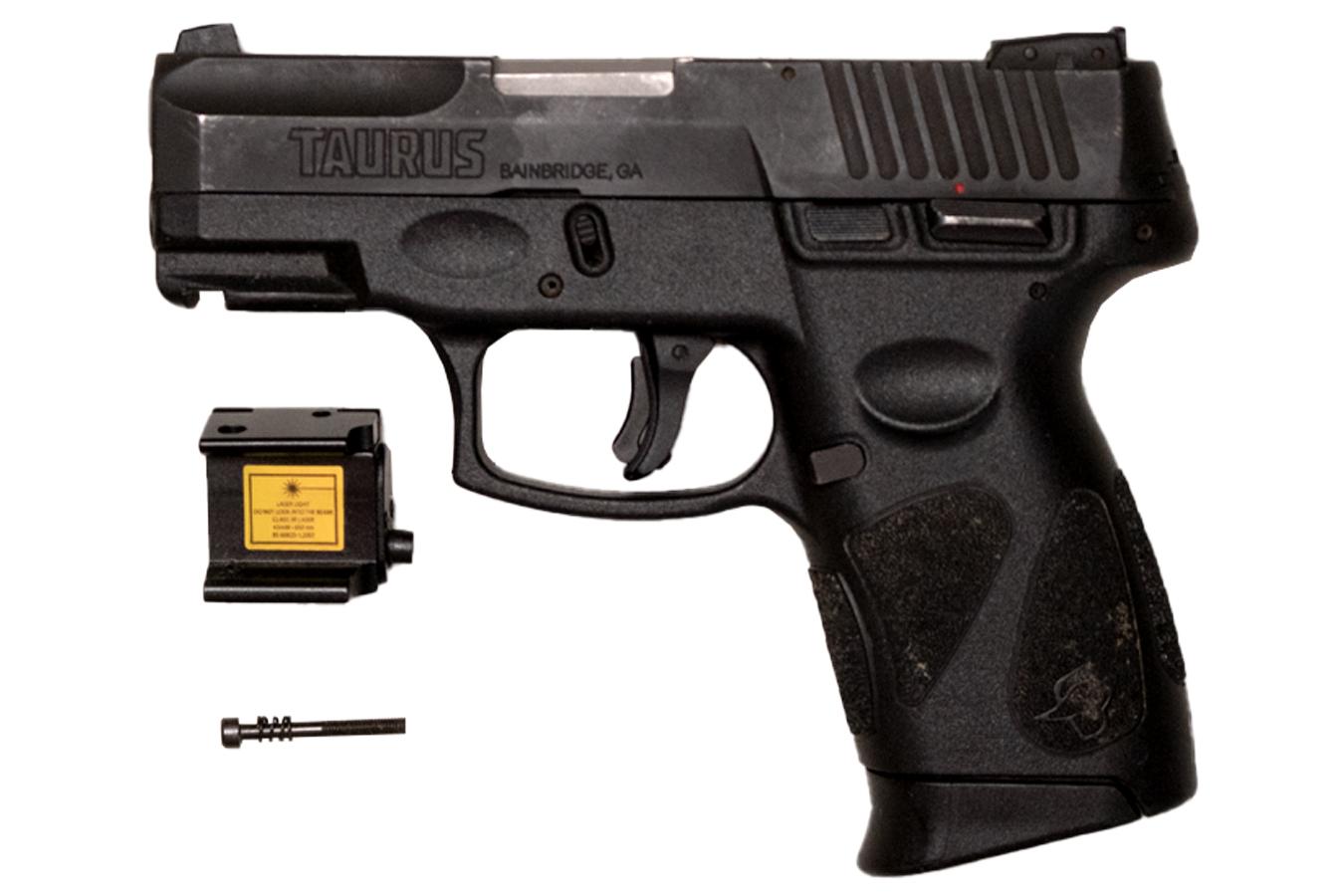 TAURUS G2C 9mm Police Trade-In Semi-Auto Pistol with Underbarrel Laser