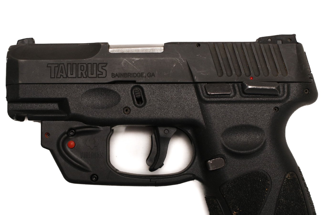 TAURUS G2C 9mm Police Trade-In Pistol with Viridian Red Dot