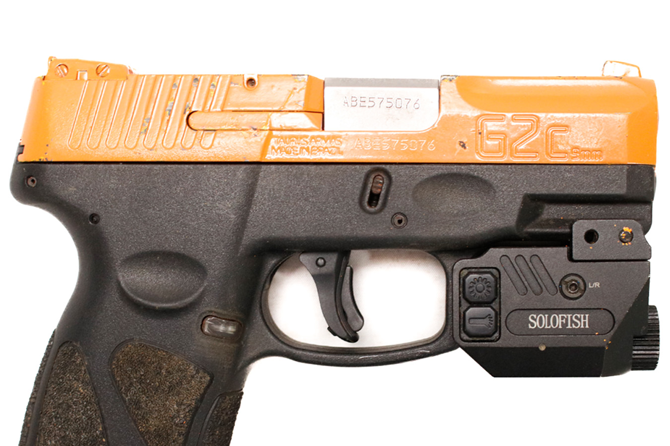 TAURUS G2C 9mm Police Trade-In with SOLOFISH Light