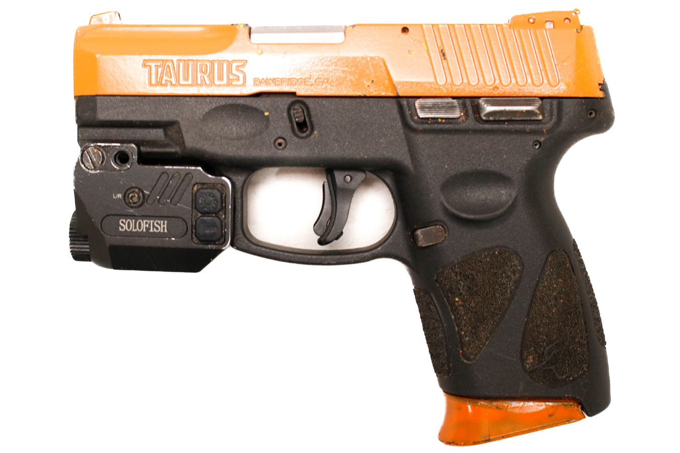 TAURUS G2C 9mm Police Trade-In with SOLOFISH Light