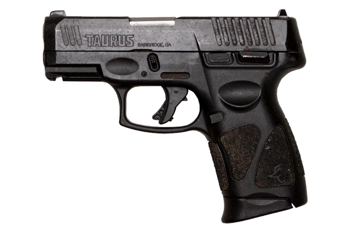 TAURUS G3C 9mm Police Trade-In Semi-Auto Pistol with Manual Safety (Magazine Not Included)