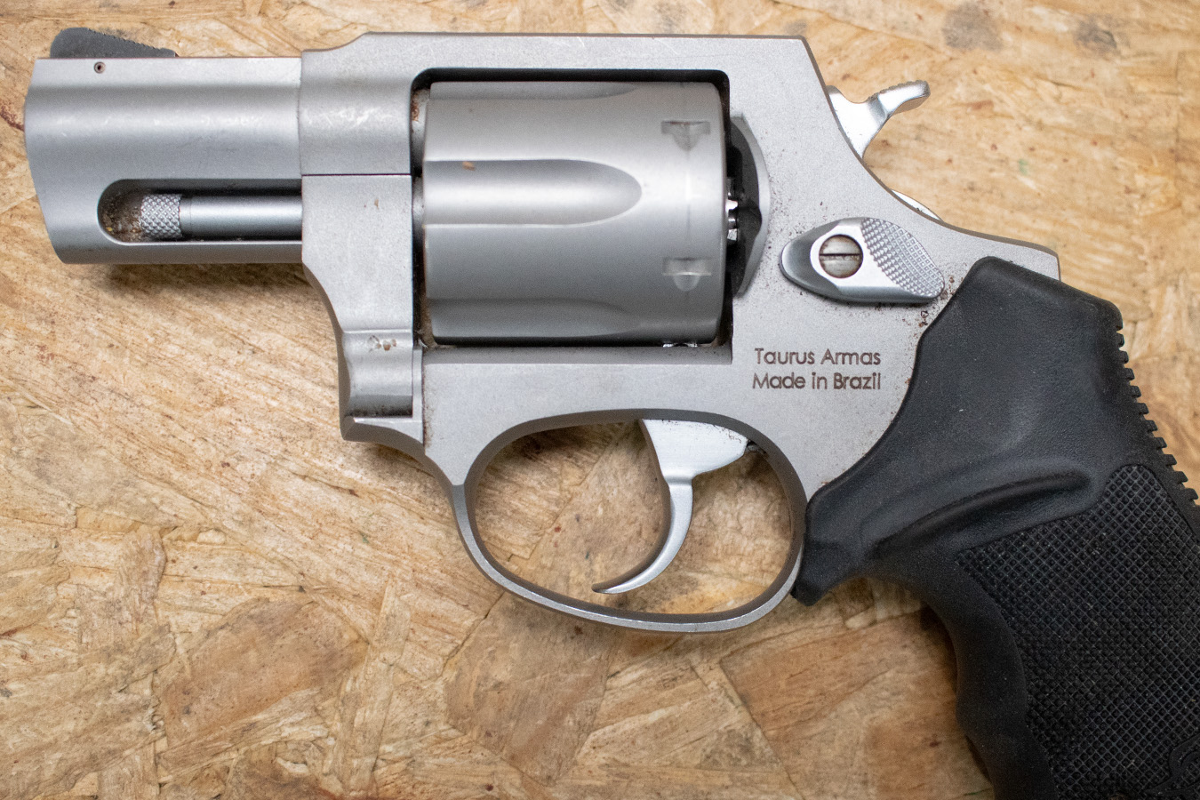 TAURUS 856 38 Special Police Trade-In Revolver with Stainless Finish