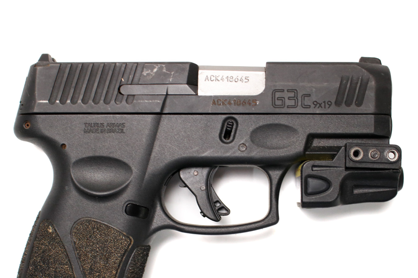 TAURUS G3C 9mm Used Police Trade-In Pistol with Laser