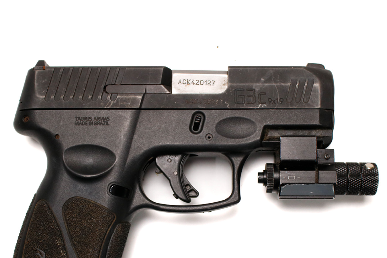 TAURUS G3C 9mm Used Police Trade-In Pistol with Laser