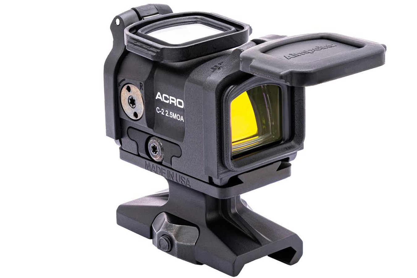 AIMPOINT ACRO C-2 Red Dot Reflex Sight-Reptilia Lower 1/3 (39mm) Black