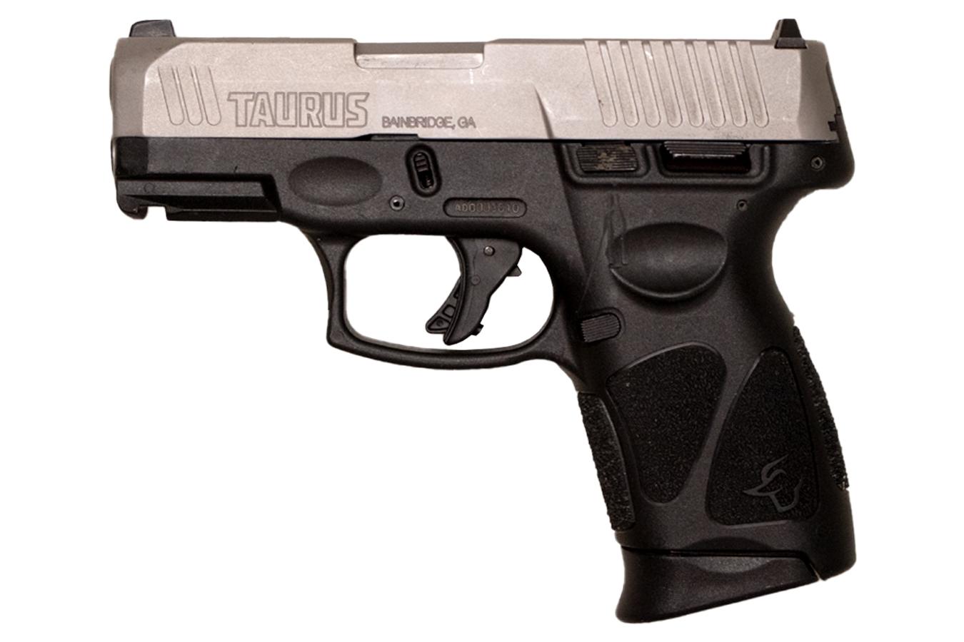 TAURUS G3C 9mm Police Trade-In Semi-Auto Pistol with Manual Safety (Magazine Not Included)