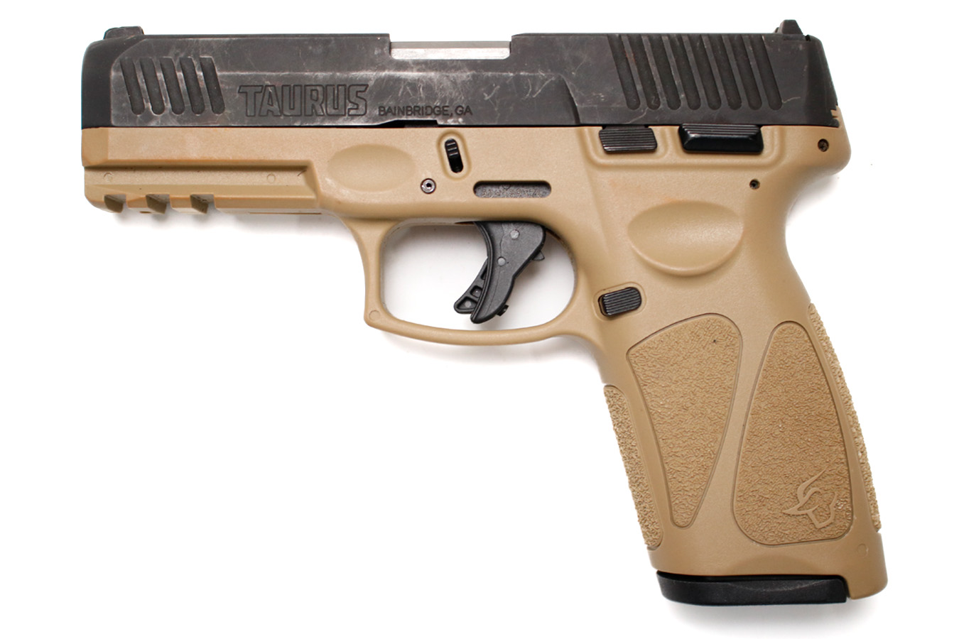 TAURUS G3 9mm Used Police Trade-In Pistol with FDE Frame and Black Slide