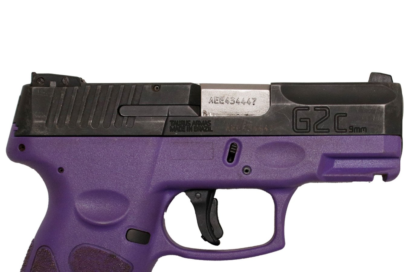 TAURUS G2C 9mm Police Trade-In Pistol with Purple Frame