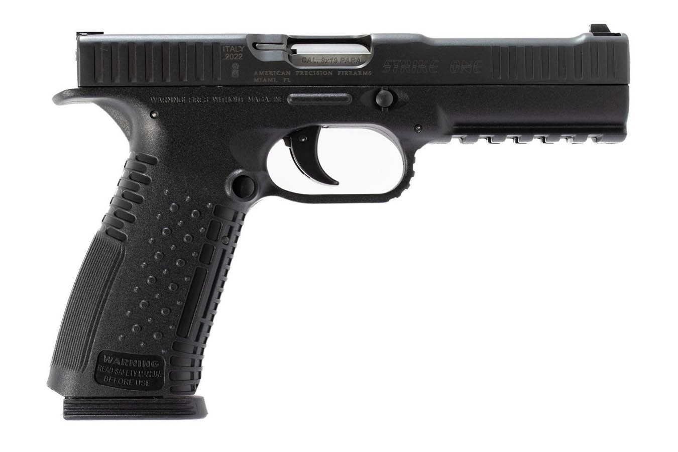 APF Strike One 9mm Semi-Auto Pistol w/ 2 Magazines