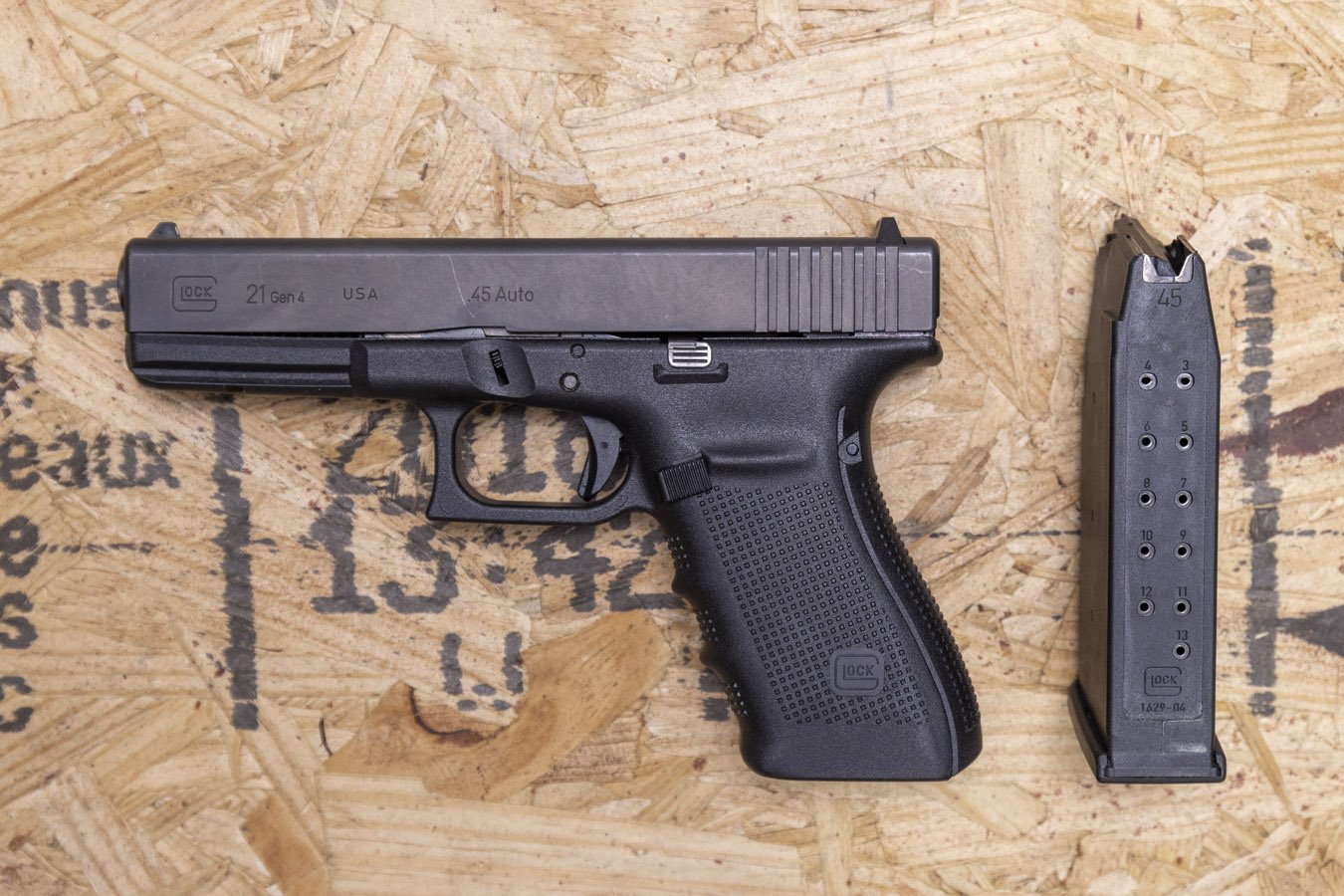 GLOCK 21 Gen4 .45ACP Police Trade-In Pistol