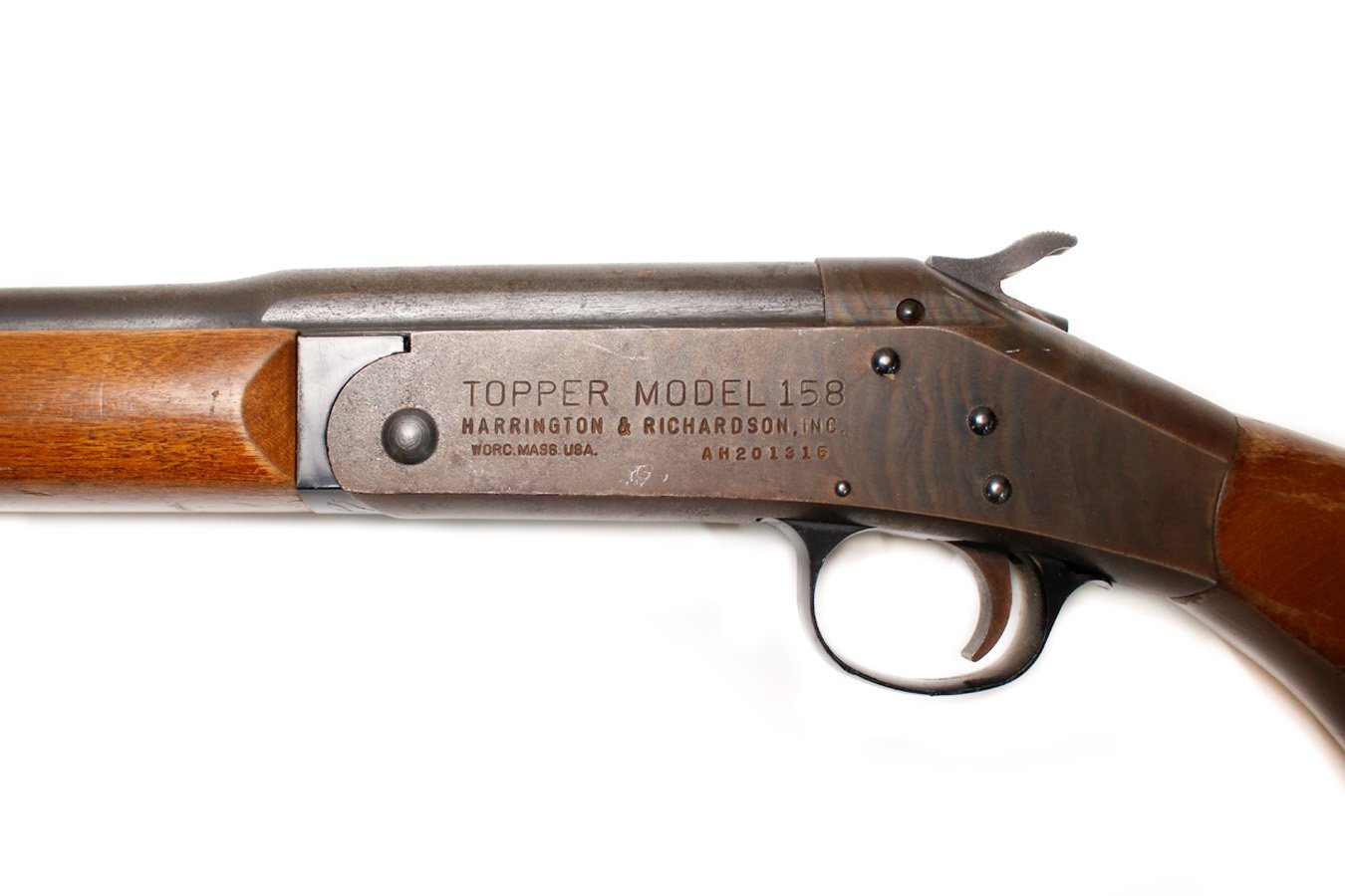 H AND R Topper 158 410 GA Police Trade-In Shotgun