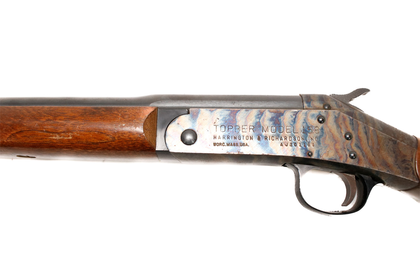 H AND R Model 158 410 Bore Police Trade-In Shotgun