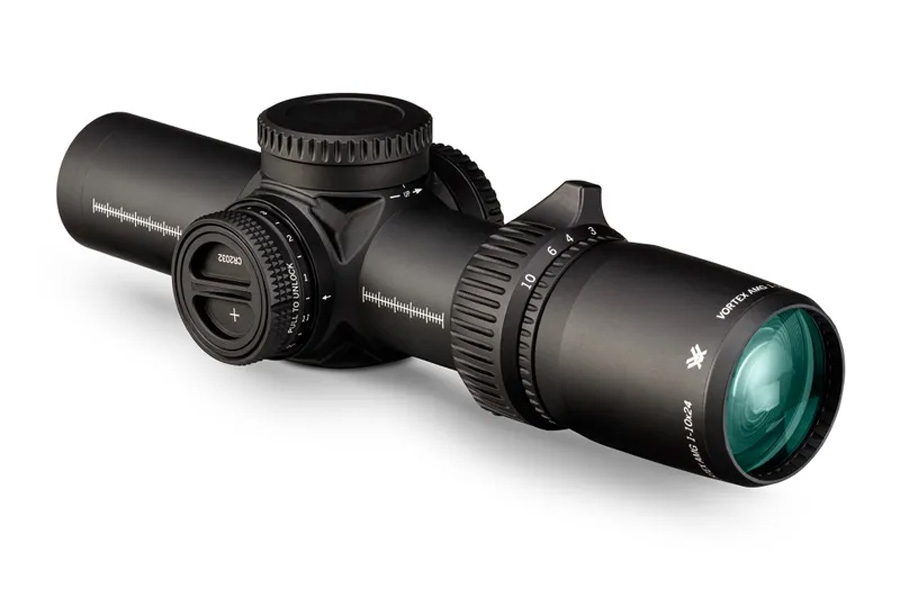 VORTEX OPTICS AMG 1-10x24 FFP EBR-9 MRAD Reticle with 34mm Tube
