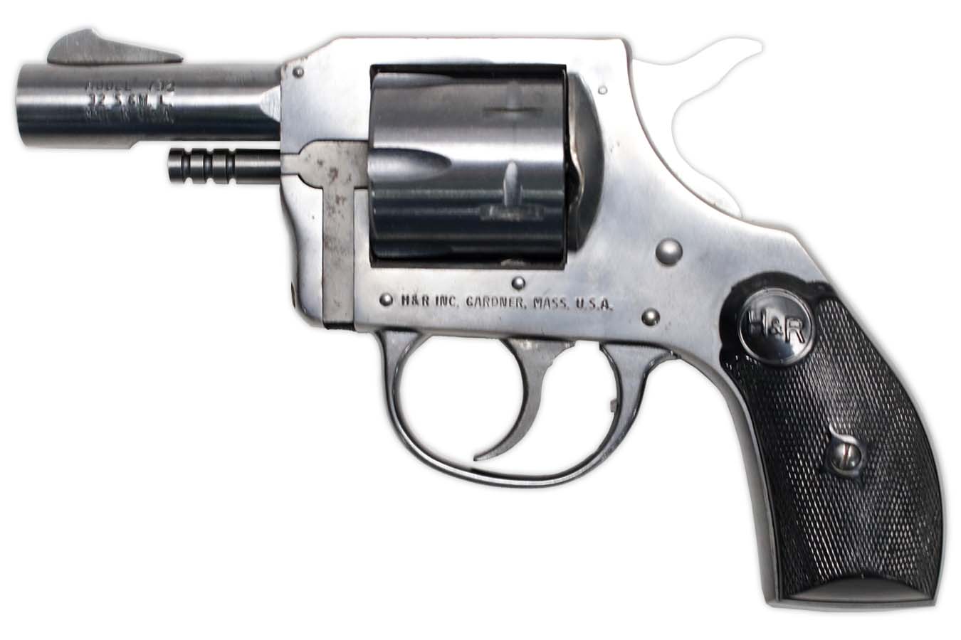 H AND R 732 32SW Long Police Trade-In Revolver